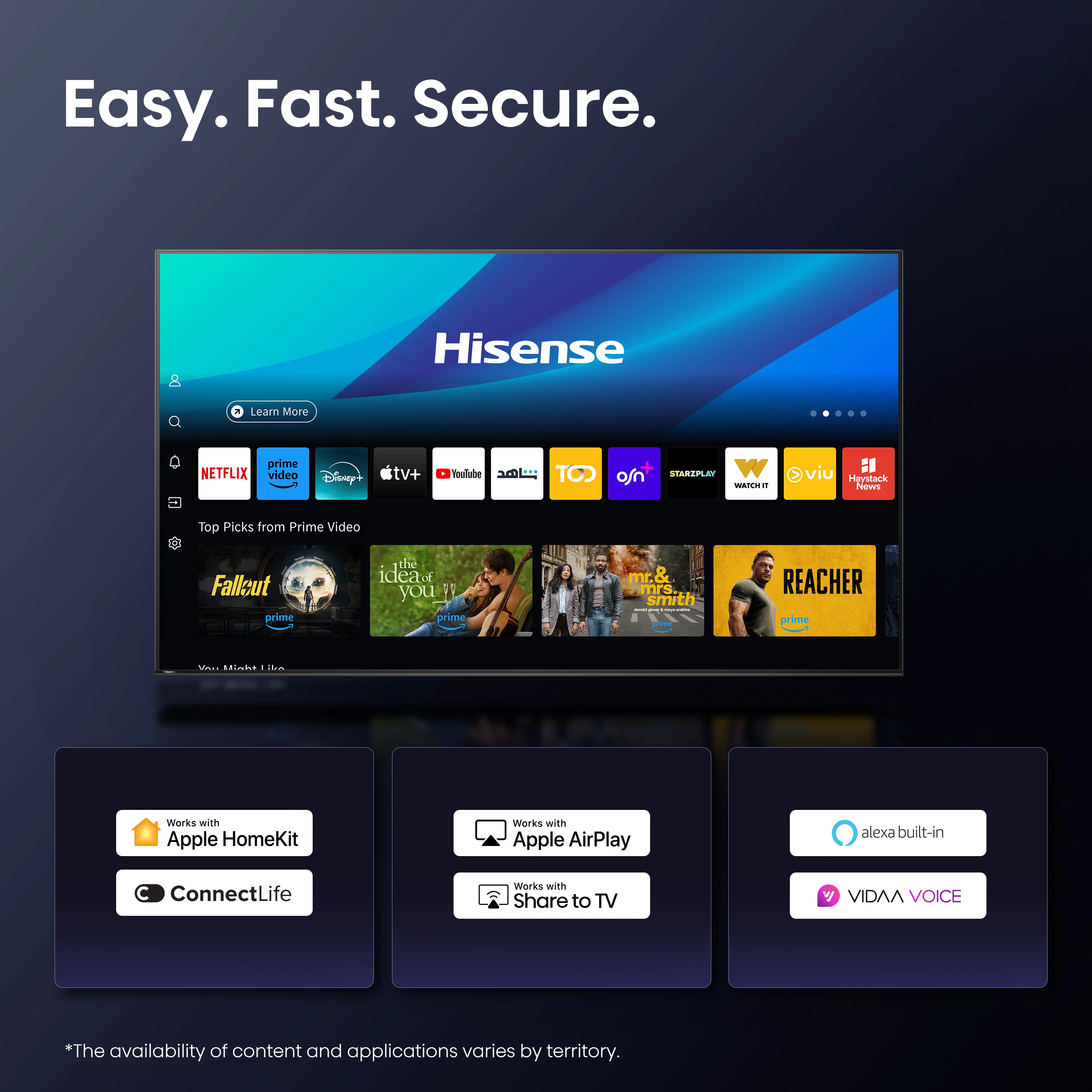 تلفزيون Q6-55/65/75 بوصة QLED، لون QLED، Dolby Vis...