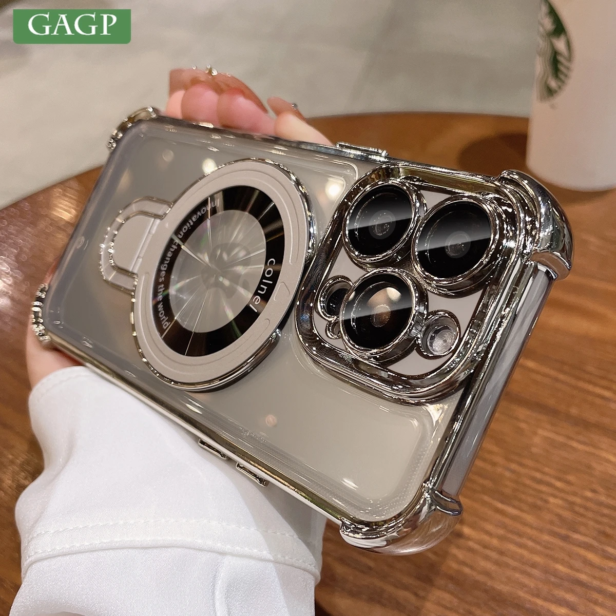Étui Gear4 Crystal Palace - transparent | iPhone 15 Plus | Bel