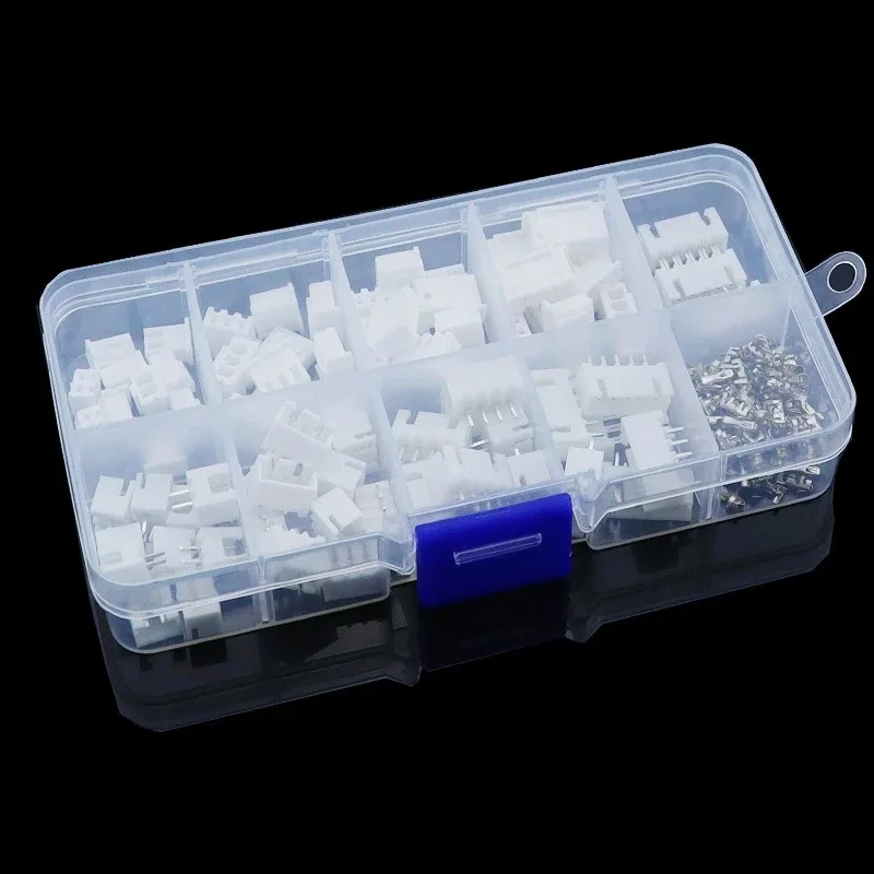 wire connector terminals 230 Pcs XH2.54 2p 3p 4p 5pin 2.54mm Pitch Terminal Male And Female Housing Kit