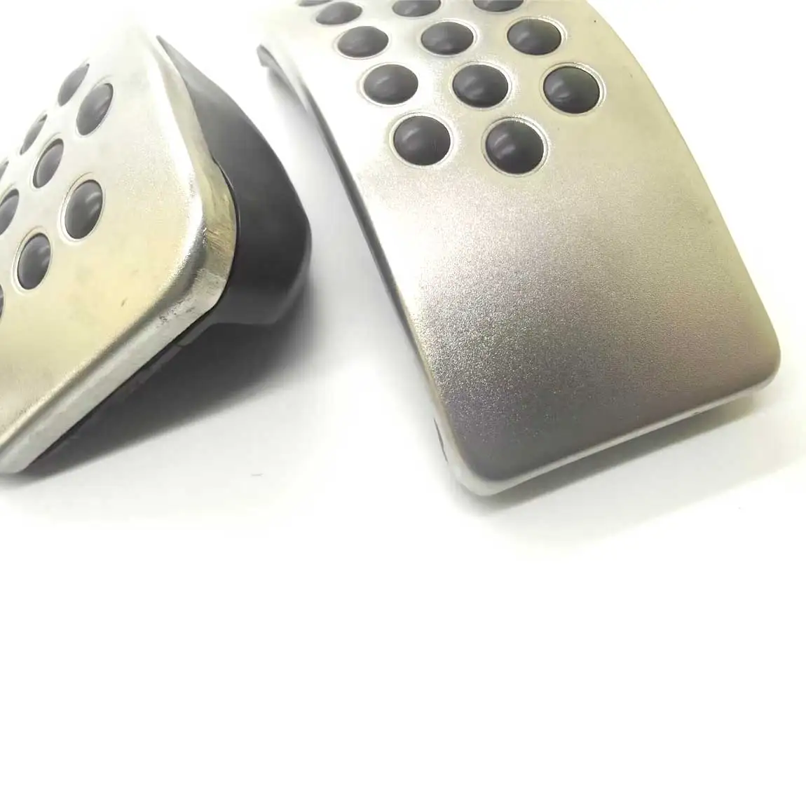 Stainless steel Rubber Pedal Set VW Volkswagen New Beetle/ Golf MK4 / Jetta MK4 / Bora car pedals stainless steel pedal cover