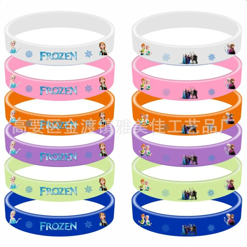 Disney Silicone Wristband Kids Frozen Gift Kids Birthday Boy Disney