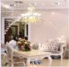 Fashion Crystal Glass Bead Curtain Indoor Home Decoration Luxury Wedding Backdrop Decoration Supplies Background Decoration 4
