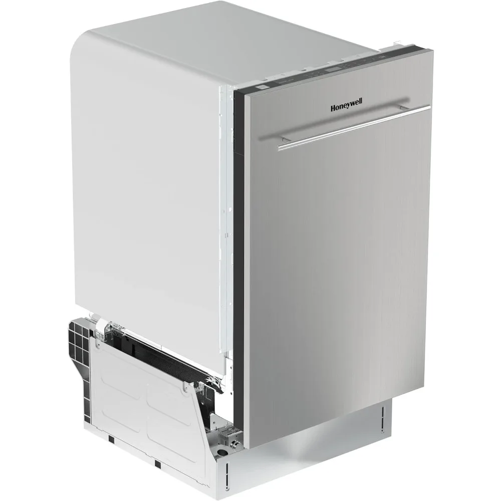 Dishwasher with 8 Place settings, 6 Washing Programs, Stainless Steel Tub, UL/Energy Star- Stainless Steel 3