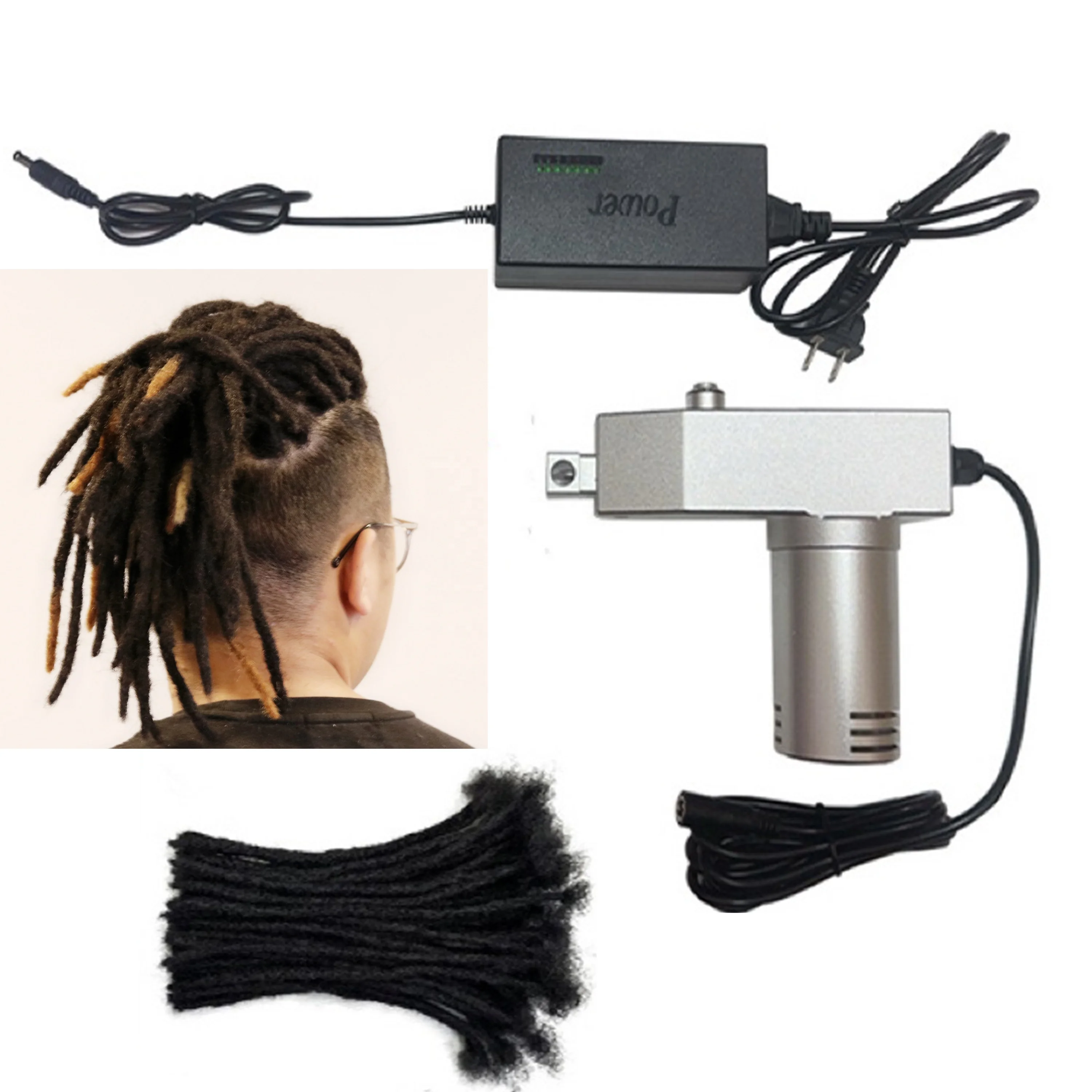 電動ドレッドマシン Instant Locs Machine Amazon.com: Electric Dreadlocks Machine, Dreadlocks Machine