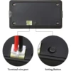 DC 12V 24V 36V 48V 72V Lead Acid Lithium Battery Capacity Voltage Meter with Alarm Gauge Indicator Battery Indicator Monitors 2