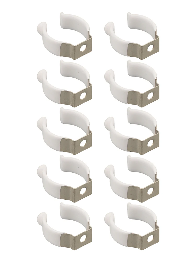 Clips En éponge Pour Outils Et Tuyaux – Lot De 10, Taille 16 Mm, En Acier Au Manganèse, Pour Rangement Garage