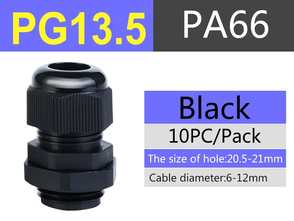 PG13.5 BK 10 pcs
