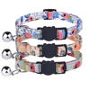 Personalized Customize  Cat Collar Name Fast Breakaway Nylon Id  Bell Pet Products Small Adjustable Unisex Kitten Supplies 5