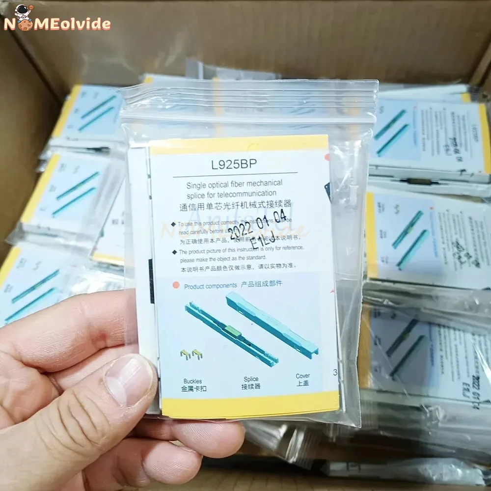 L925BP 드롭 케이블 FTTH 광섬유 기계 스플라이스 광섬유 기계 스플라이스 고속 커넥터 콜드 스플라이스