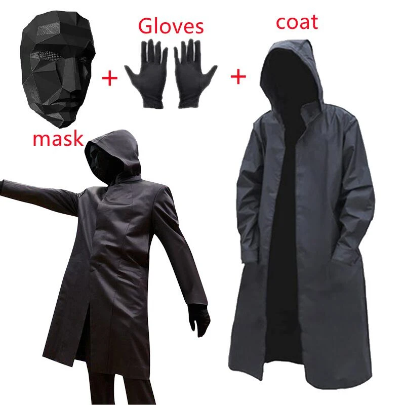 SquidGameBossCostumeVillainPersonInChargeRoundSixCosplay