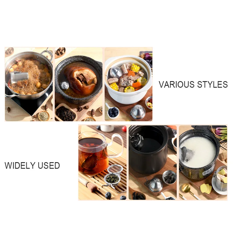Stainless Steel Tea Infuser Sphere Locking Spice Tea Ball Strainer Mesh Infuser Filter Strainers 1-5pcs Kitchen Accessories tea infuser tea strainer tea filter