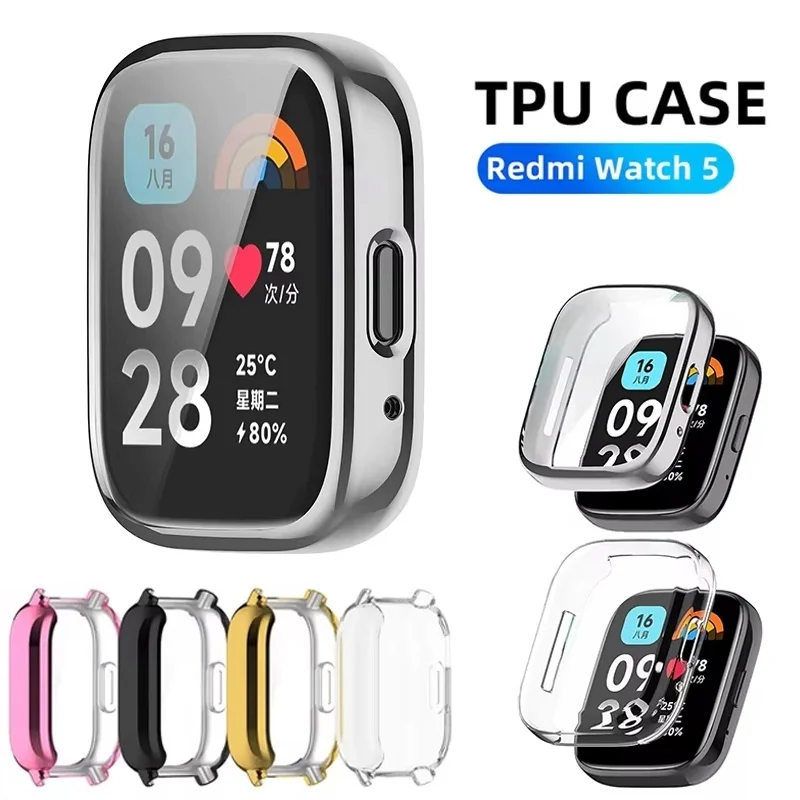 Durable Silicone Screen Protector Case - Soft TPU All-Around Protective Bumper Shell