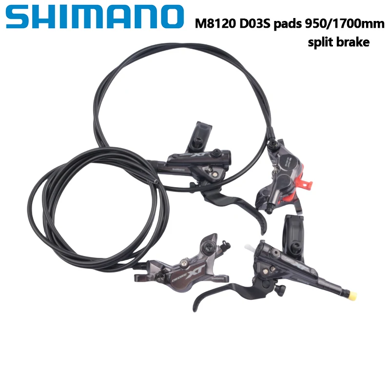 Shimano XT SLX M8120 M7120 M6120 MT420 4 Piston Mountain Bicycle Disc Brake For MTB Bike Downhill D03S N03A N04C