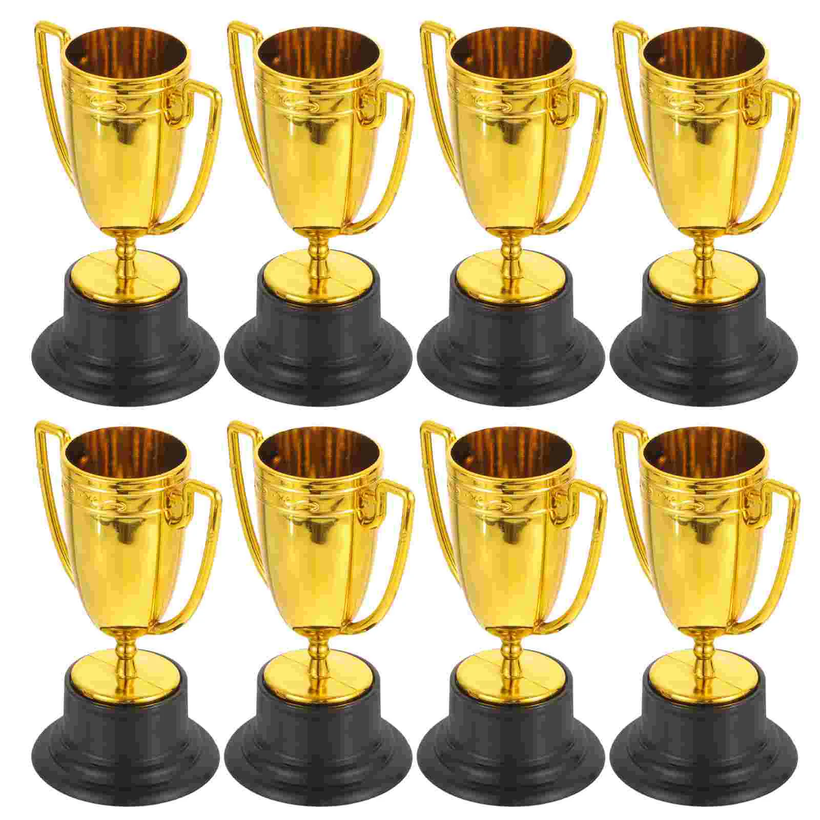 

8Pcs Kids Race Game Trophies Mini Trophy Model Trophy Ornament Trophy Decors