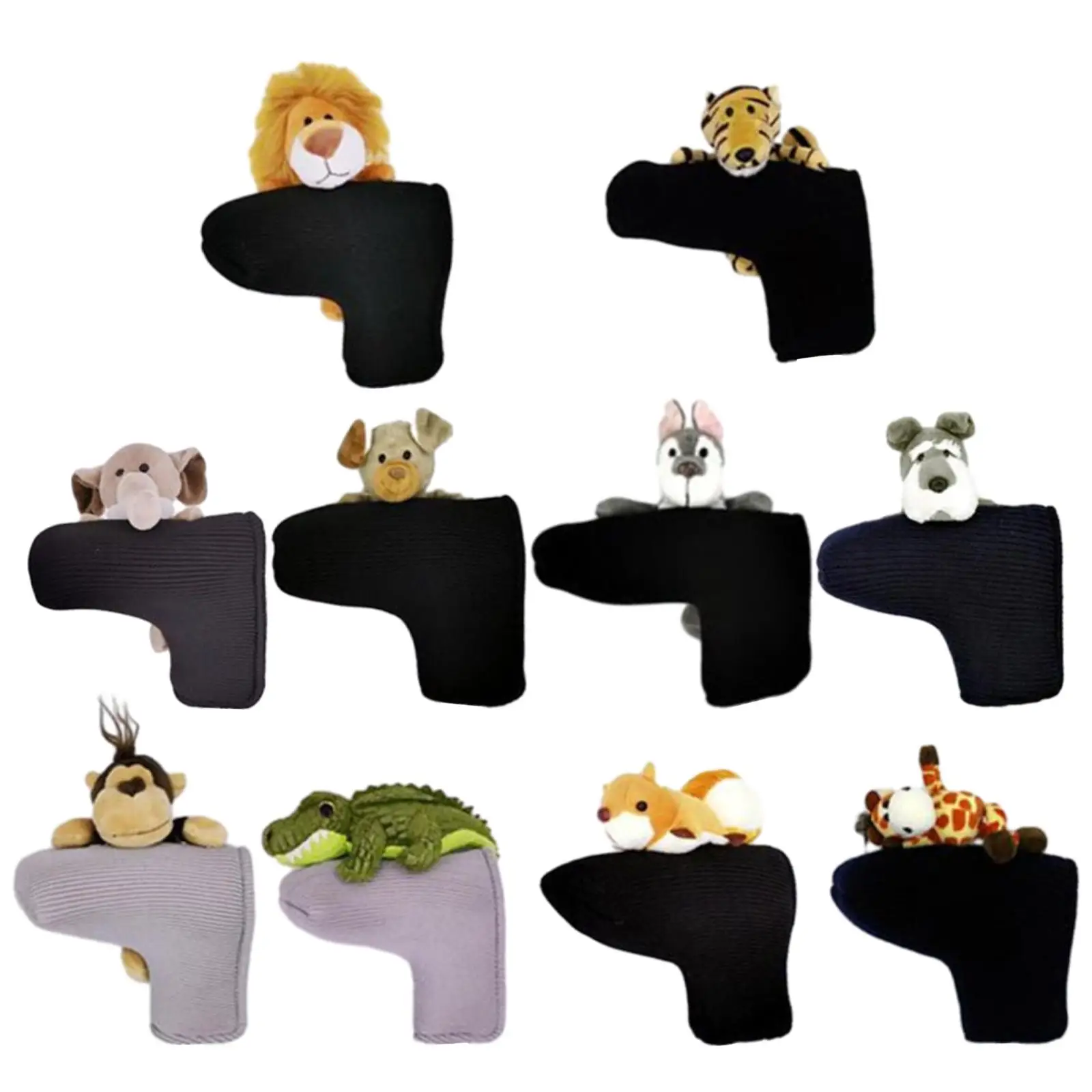 

Вязаные головные уборы для гольф-клуба, головные уборы для начинающих, для улицы