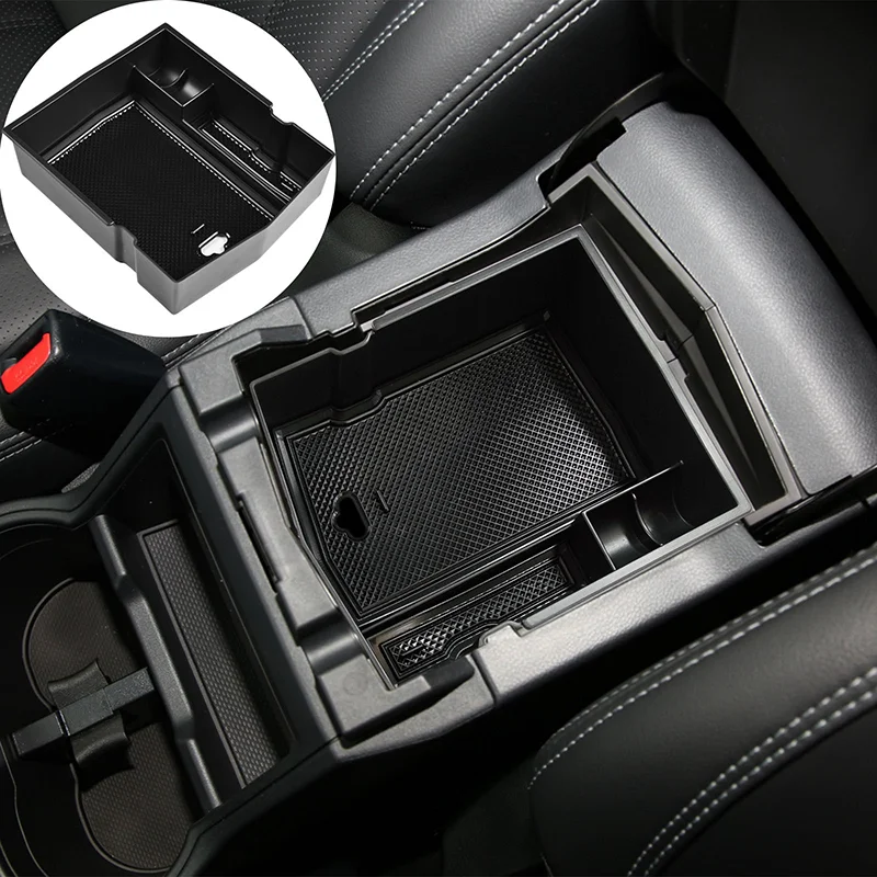 

Car Central Console Armrest Storage Box Holder Interior Organizer Glove Case Tray For Subaru Forester 2019 2020 2021 2022 2023