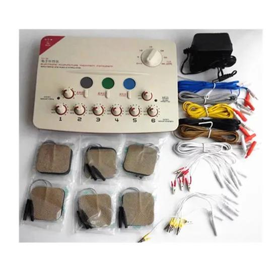 6 Output Channel 110-220V TENS Massager Health Multi-functional body relax acupuncture stimulation foot  acupuntura