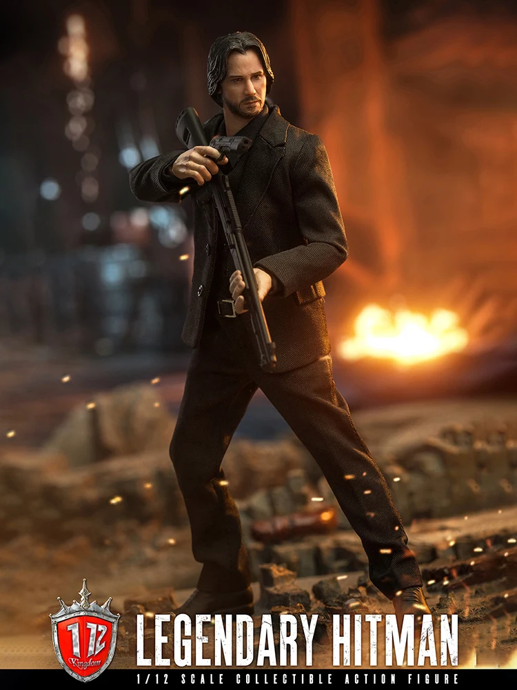 Kingdom KD-9001 1/12 Scale John Wick Tough Guy Soldier Model Movie