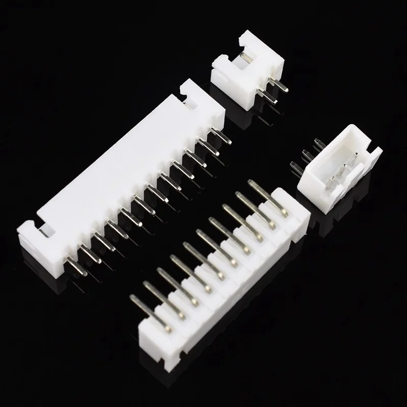 JST XH2.54 2/3/4/5/6/7/8/9p/10/12/14/15/16/20 Pin 2.54mm Terminals Plastic Shell Male Plug + Female Socket Wire Connector 10 set