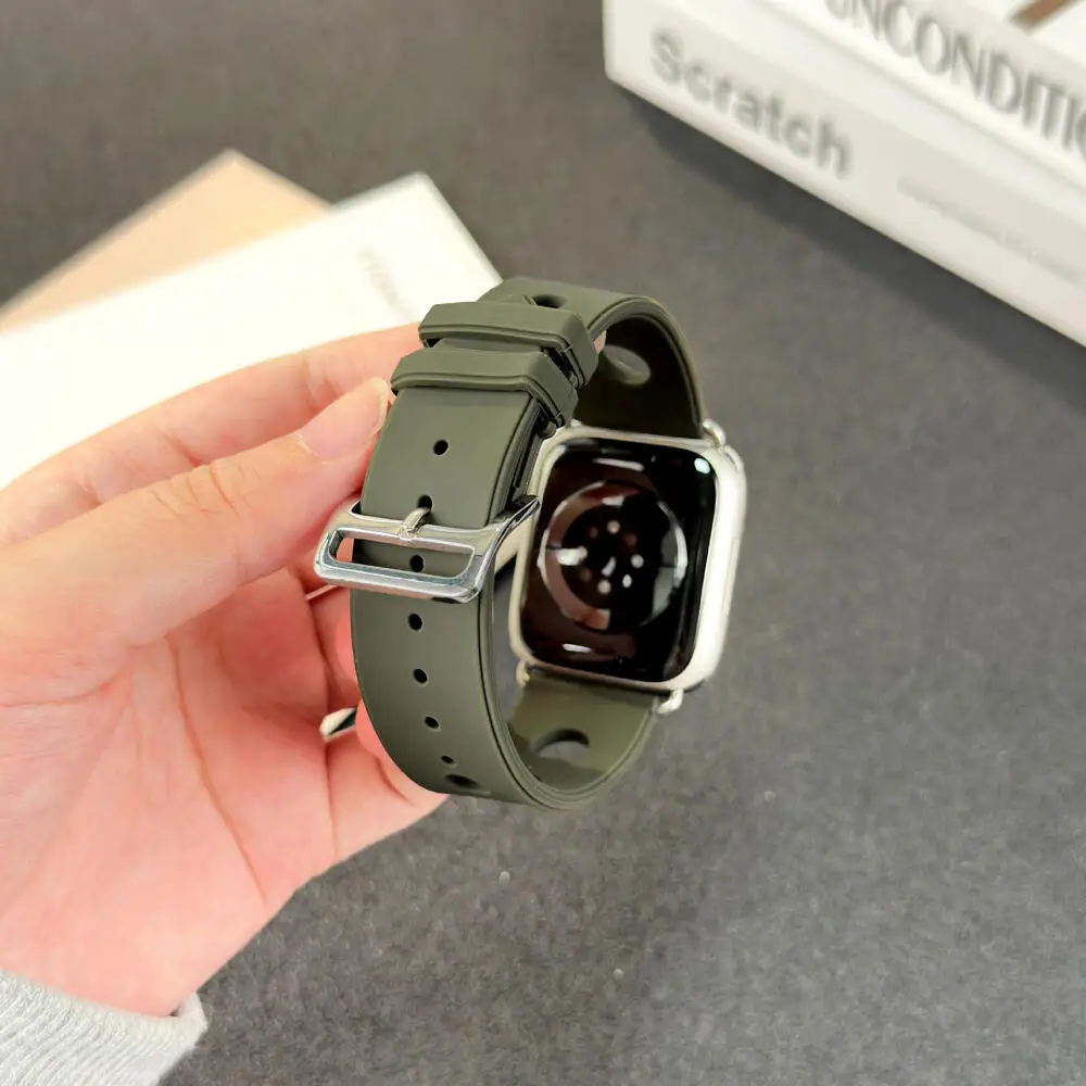 Silicone Sport Breathable Strap