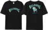 Wave New Men's Summer Billa-bong T-shirt 100% Cotton Double Sided Printing High Quality Casual Top Tees 6