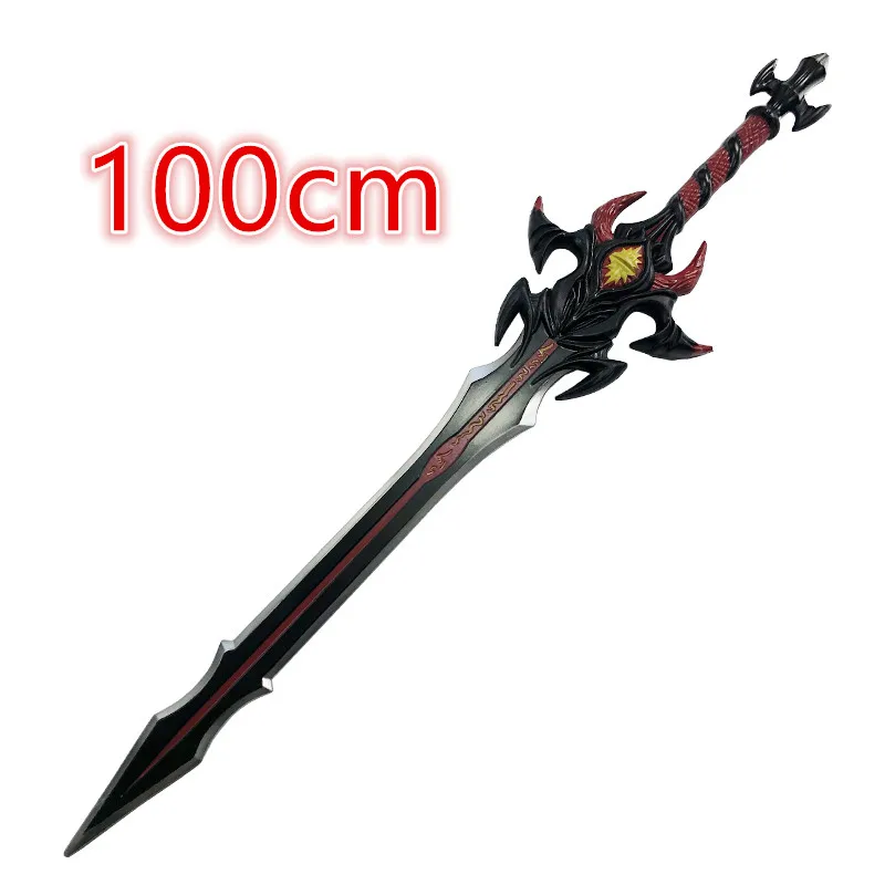 1:1 Cosplay Dou luo Doula Continent Asura Sword Anime Bloody Sword Styles Weapon Prop Killing Sword Cos Halloween Kid Gift 6
