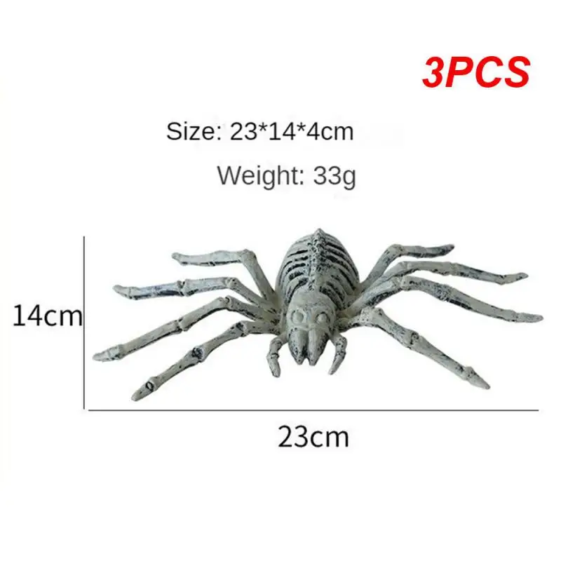 

3PCS Plastic Crow Festival Unique High Quality Ghostly Reality Creepy Scorpion Skeleton Weird Animal Skeleton Decoration