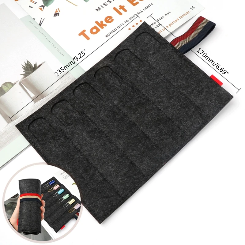 Practical Pencil for CASE School Pen Storage Bag Felt Pen for CASE Single Hole Protective Sleeve Small Sign Cover St pencil case