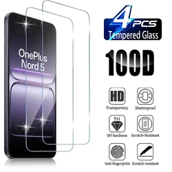 Premium HD Tempered Glass Screen Protector Film (2/4 Pack) - 2 Pieces (For OnePlus Nord 5)