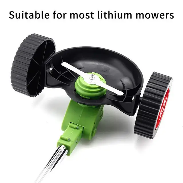 Húros Trimmer Kerekek Levehető Elektromos Fű Mellékletek Kis Háztartási Gyomnövényes Kiegészítők Kiegészítő Edger -Támogatáshoz - Image 5