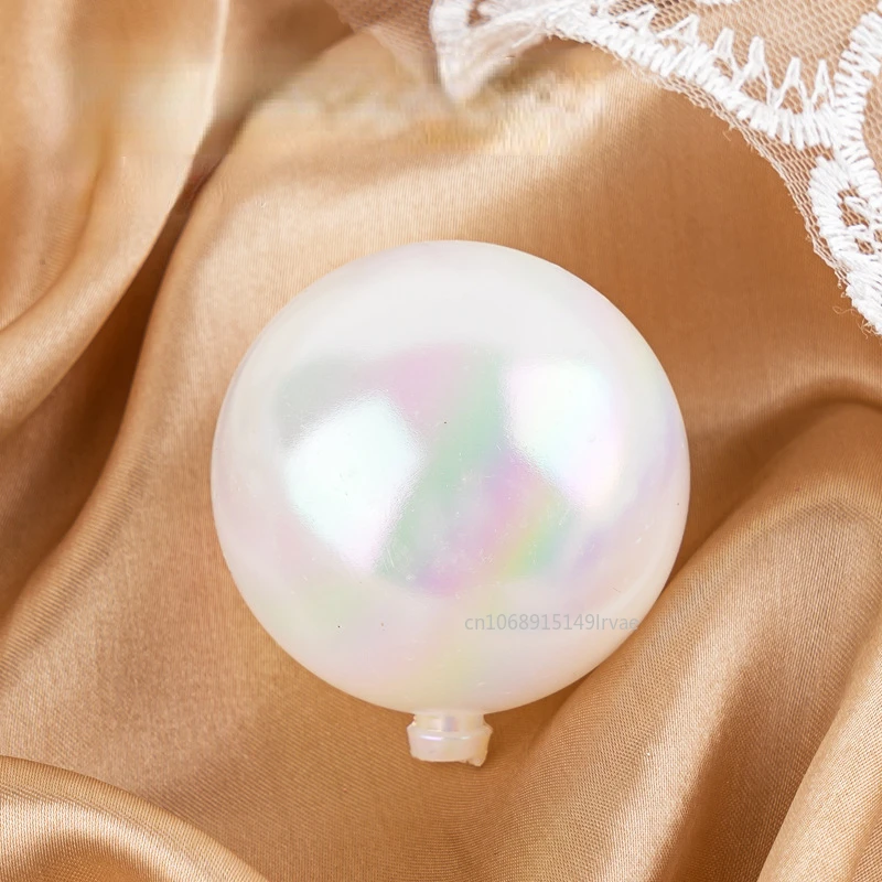 Colorful Ball Cake Topper White Pink Cupcake Toppers Insert Cake Decoration Boy Girl Birthday Party Decor Party Supplies