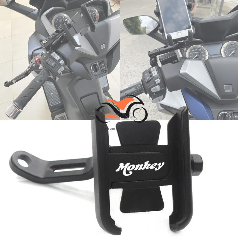 

Z125 Monkey Logo For Honda Monkey 125 Z 125 Z-125 2019 2020 2021 Motorcycle handlebar Mobile Phone Holder GPS stand bracket