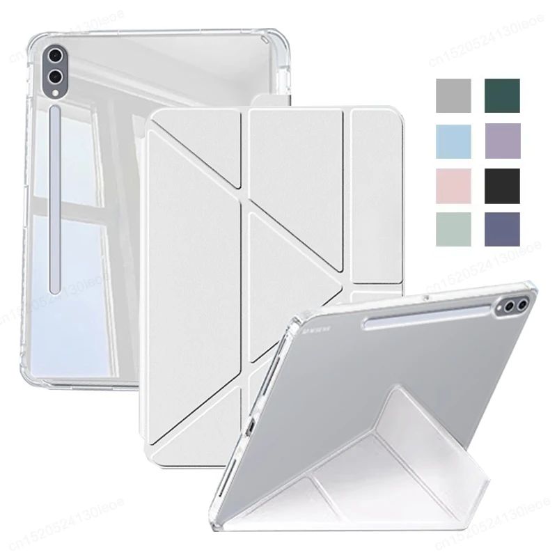 Clear Acrylic Smart Cover with Pen Holder
