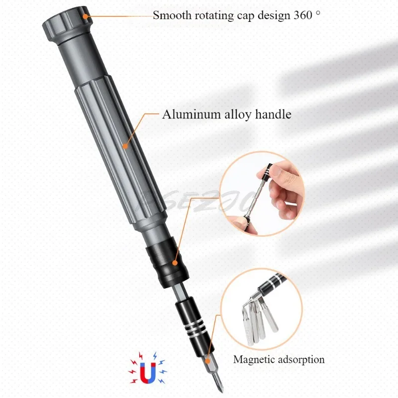 130 in 1 Precision Screwdriver Set Portable Hand Tool Kits Magnetic Bits Mine Small for Xiaomi Mobile Cell Phone PC Watch Repair