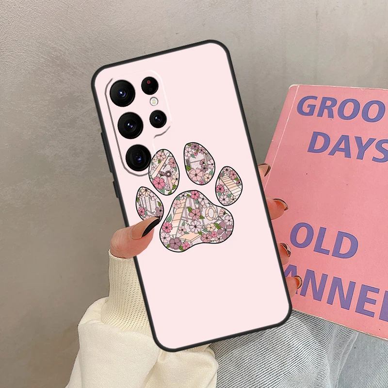 Dog Paw Protective Phone Case with Enhanced Design