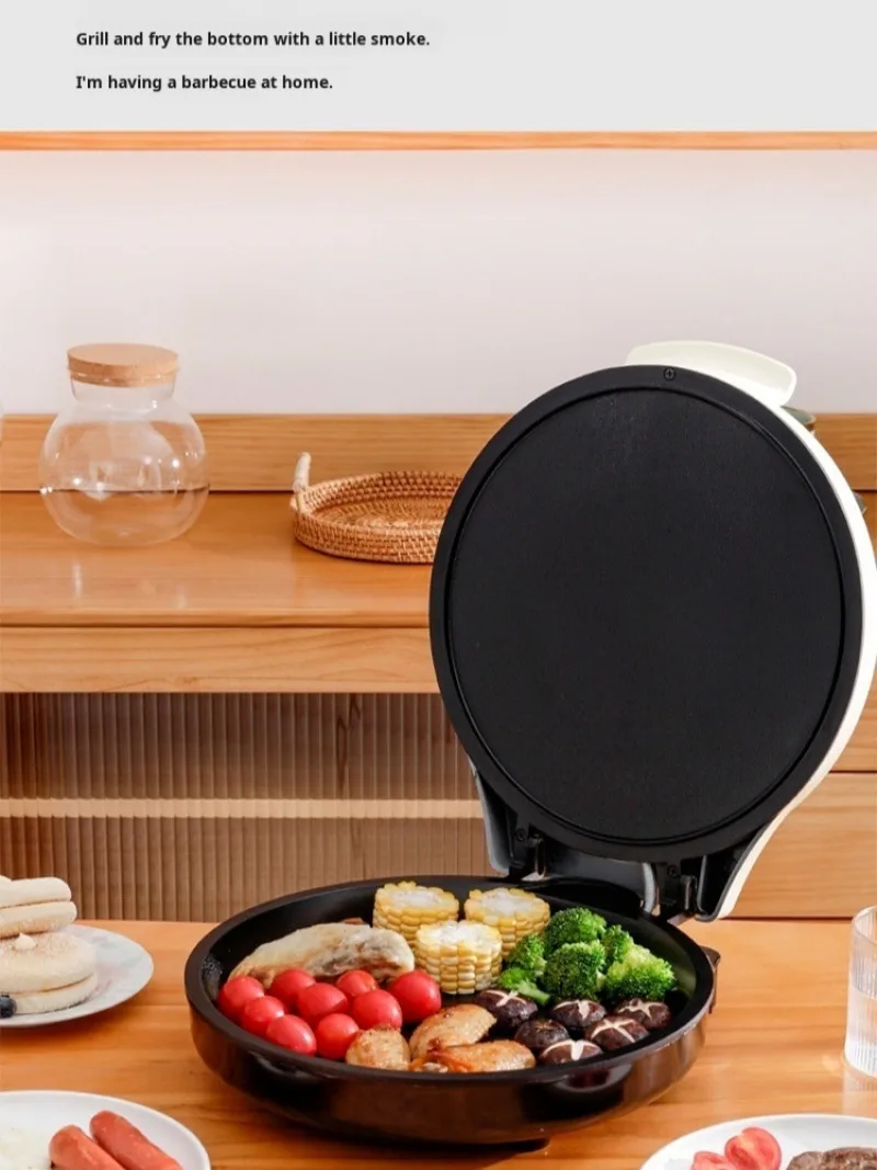 Household doublesided pancake machine