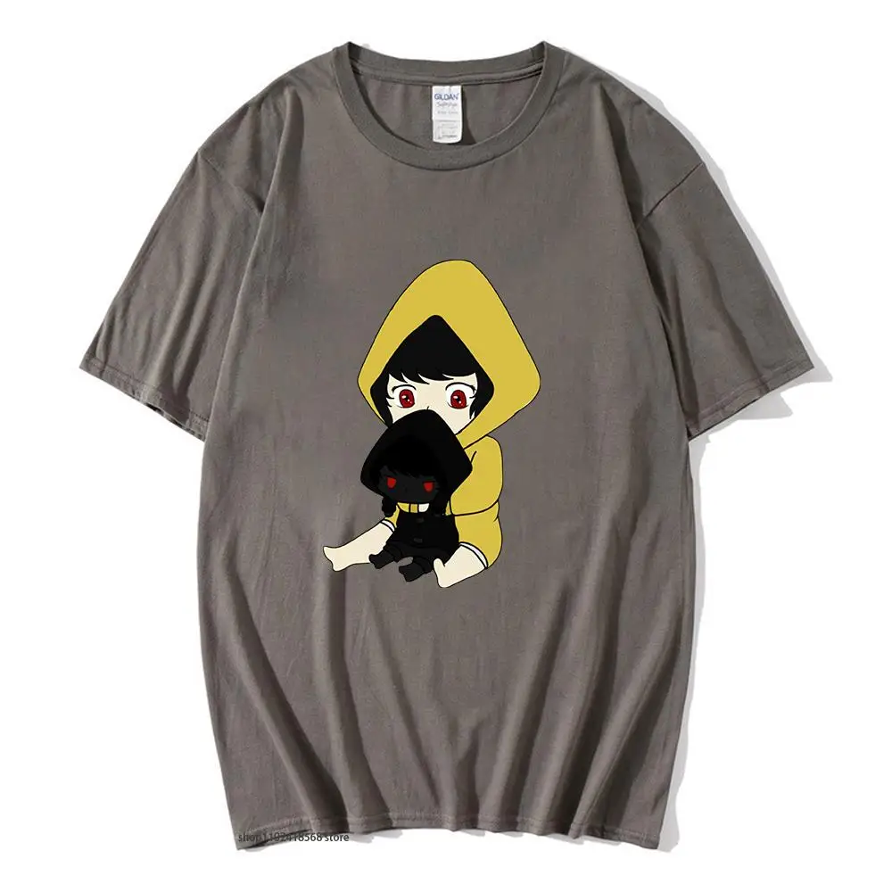 

Cute Six and Shadow Six Chibi Shirt Little Nightmares T-Shirts Kawaii Tshirts Men/women Clothing Short-sleeved 100% Cotton Tees
