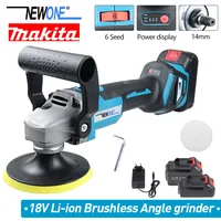 NEWONE 18V Polisher/ Car Polishing Machine Compatible for Makita 18V Battery Polishing Tool Sander Buffing Waxing Machine M14 1