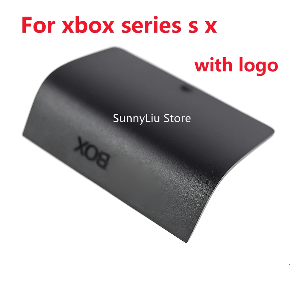 4 Porte Copri Batteria Per Controller Xbox Series X/S – Ricambio Rigido Nero, Ghost