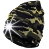 LED Beanie Hat with Light, Unisex Hands Free Headlamp Cap, Warm Winter Knit Hat 6