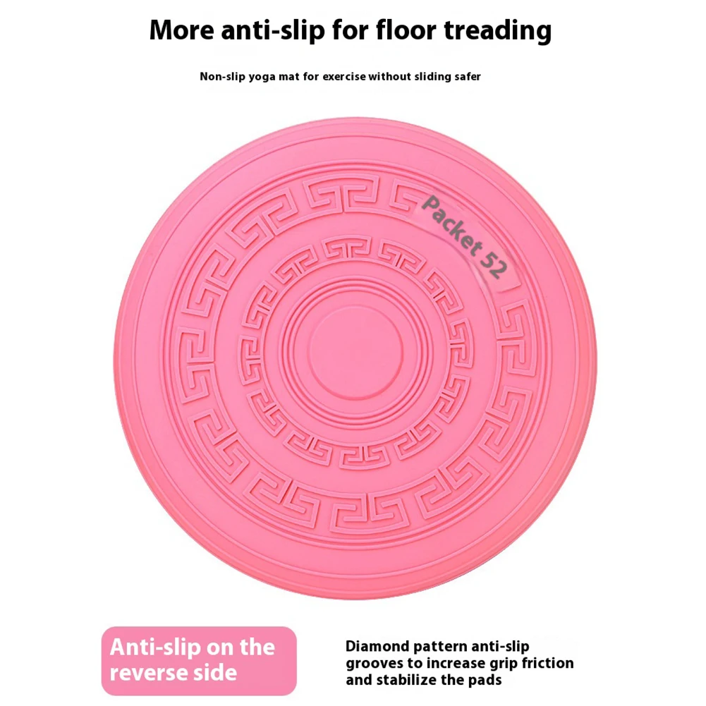 밸런스 디스크 양면 코어 밸런스 디스크 트레이너 미끄럼 방지 풍선 밸런스 패드 조정 안정성을위한 흔들리는 쿠션