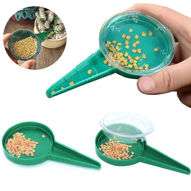 Syringe Seeder Mini Sowing Seed Dispenser Garden Seed Sower Planter Manual Seeding Tools Flower Pot Flower Bed Gardening 6