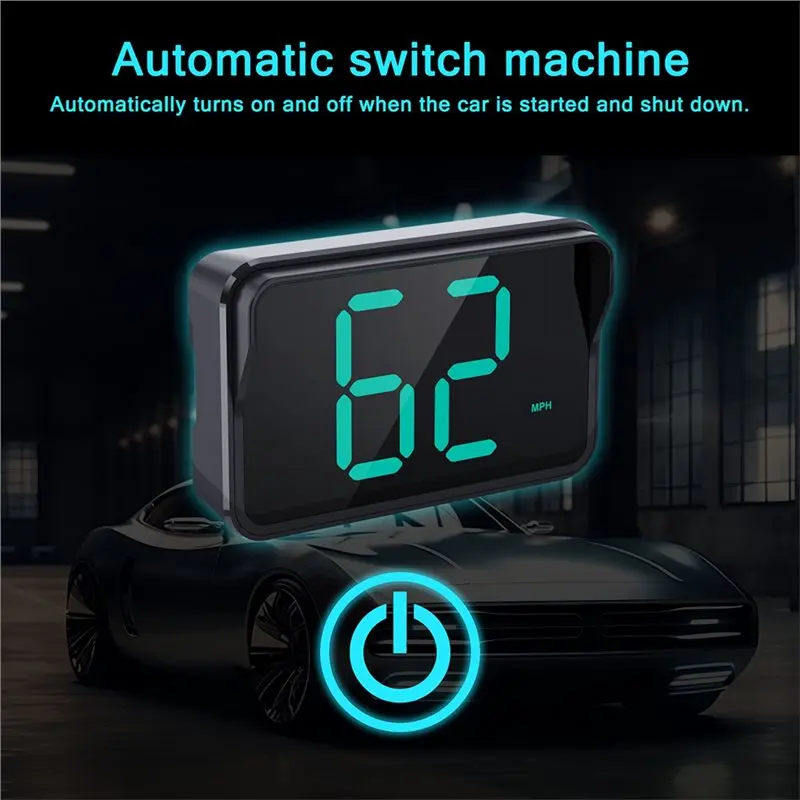 Tachimetro digitale con display Head Up universale GPS HUD Parte automatica Plug And Play per tutti i camion con supporto a vent - Image 2