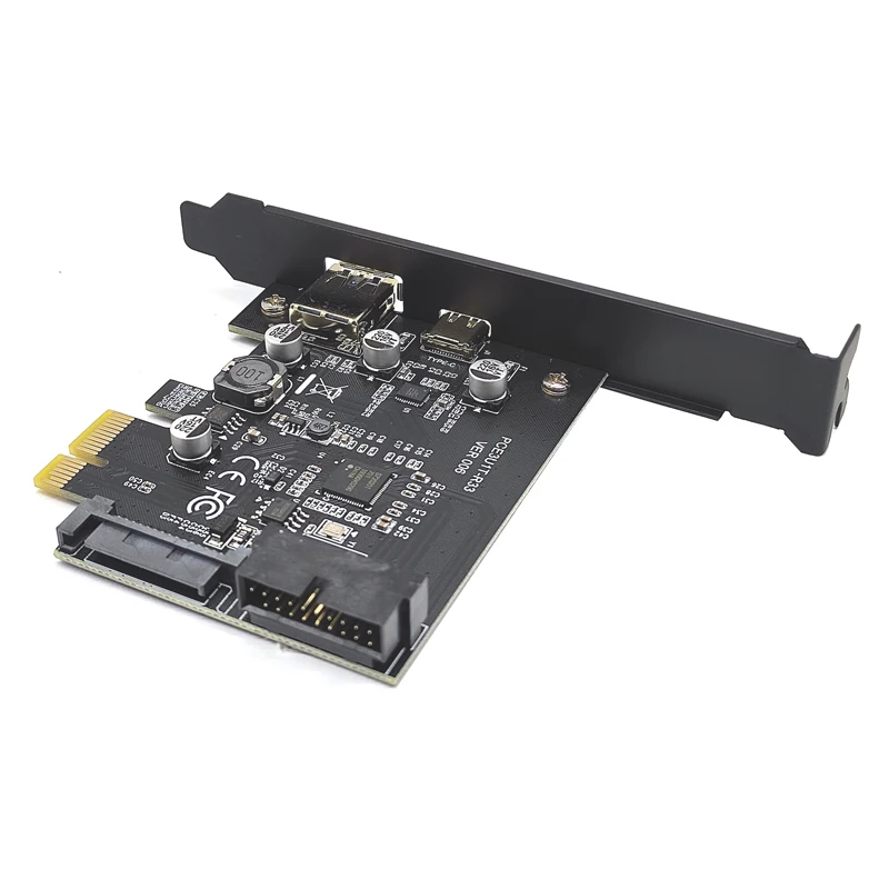 Add On USB 3.1 Type C PCIe Expansion Card for Desktop