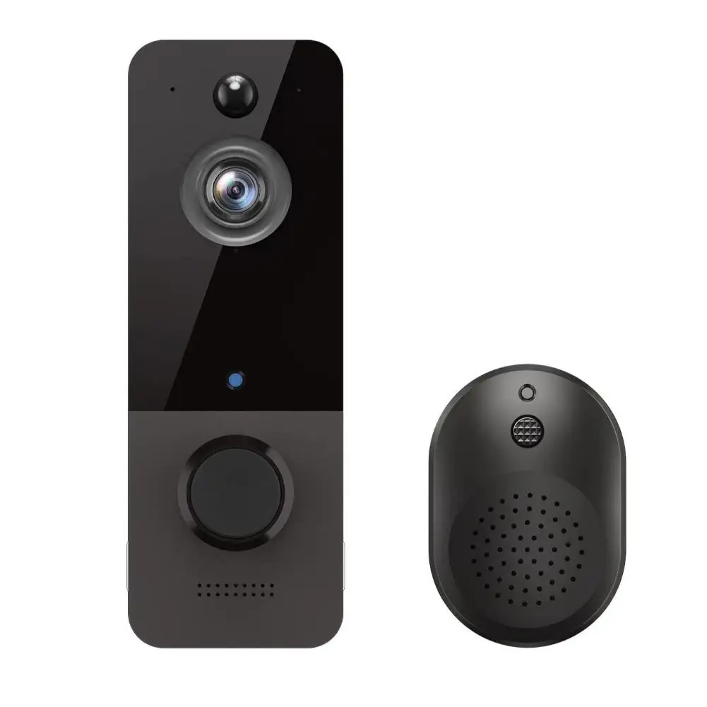 Wireless Video Doorbell 1080P HD Outdoor Monitor Motion Detection infrared Night Vision Waterproof Two-way Audio Conversations