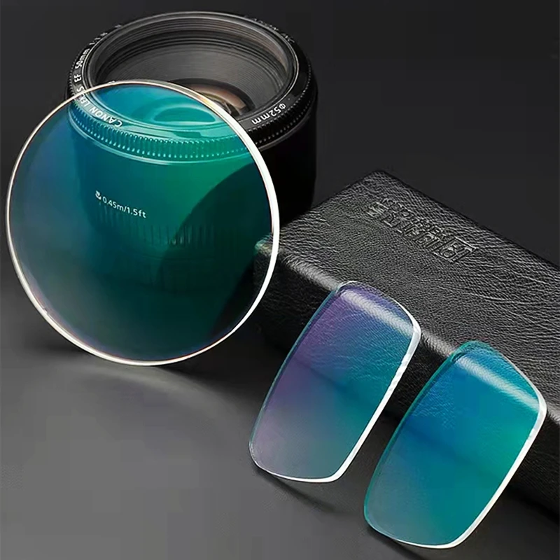 YIMARUILI 1.56/1.61/1.67/1.74 Anti-blue Light Photochromic Optical Lenses HD Anti-reflection Anti-scratch Myopia Hyperopia Lens 2