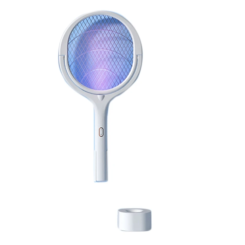 

Top Sale 90 Degree Rotatable Mosquito Killer Lamp Electric Insect Racket UV Light USB Bug Zapper Trap Flies Summer Fly Swatter