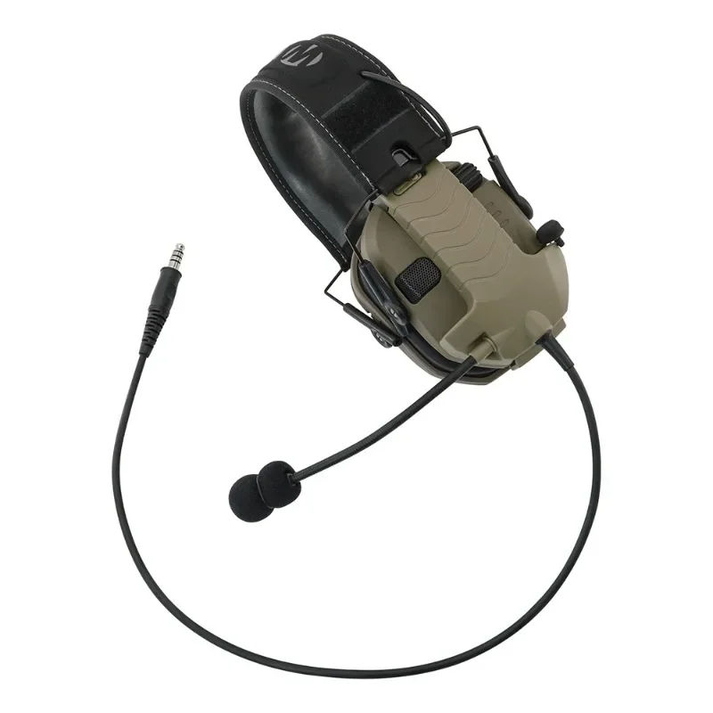 External Microphone Kit for Walker's Razor Electronic Earmuffs 2023 New Anti-noise Hunting Shooting Headphone Adapter