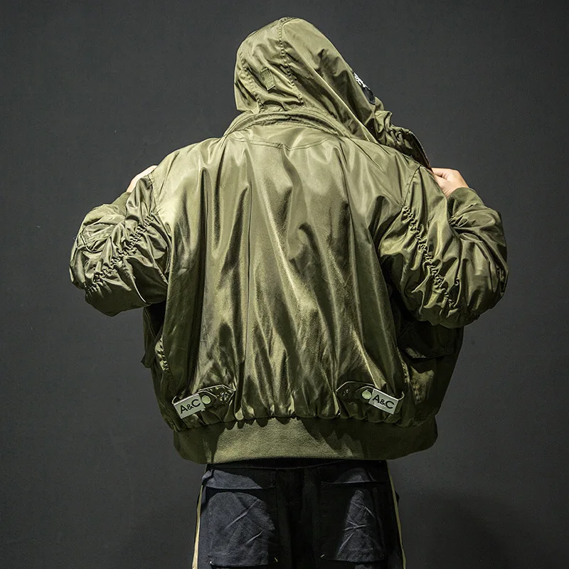 2022 New Spring Autumn Hooded Jacket Men's Hot Sale Jacket Men Casual Fashion Zipper Warm Windbreaker Coat Male Hoody Outwear