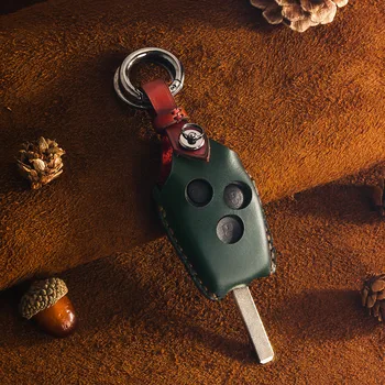 Cover chiave telecomando per Renault Kangoo II Clio III Modus Twingo Master 4 Cover chiave telecomando per Renault Kangoo II Clio III Modus Twingo Master - KEYYOU 3 pulsanti portachiavi in pelle Fob per Renault Kangoo II Clio III Modus Twingo